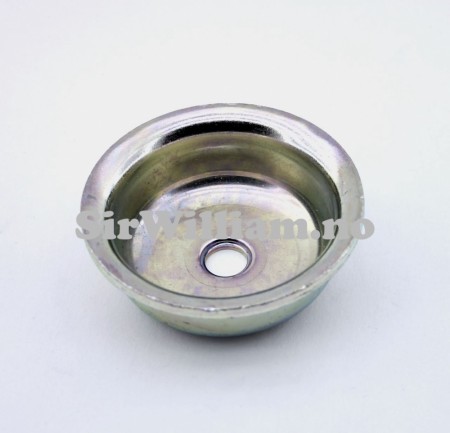 Skålskive, støtdemperfeste, øvre