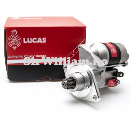 Startmotor, høyeffekt, Jaguar Mk 2 automatgir, XJ6 2.8 litre automatgir