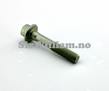 Bolt med flens, M6 x 35mm