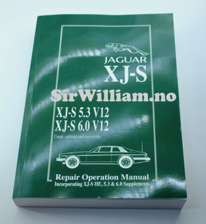 Verkstedhåndbok, XJ-S