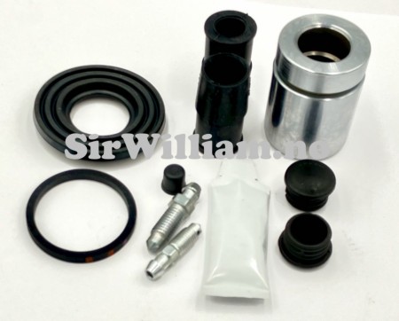 Repsett, caliper, bak, med stempel