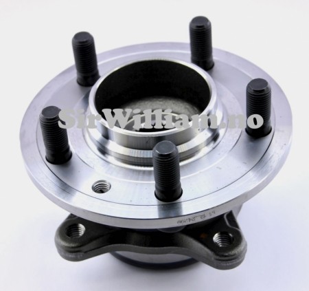 Framhjulslager, med nav