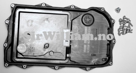 Bunnpanne med oljefilter