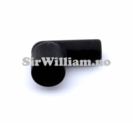 Gummihette, 90 grader, pluggledning