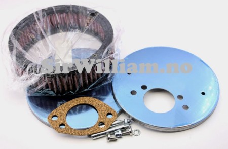 K&N Luftfilter, H6, HD6, HS6, offset feste