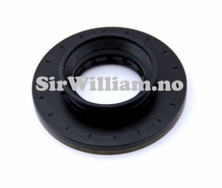 Simmerring, utgående aksling