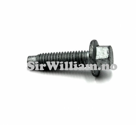 Skrue med flens, M6 x 20mm