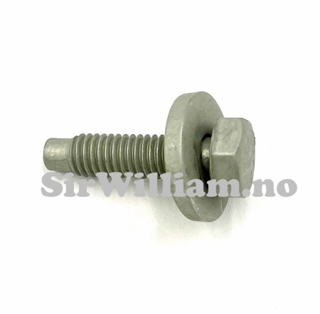 Bolt med skive, M6 x 20mm