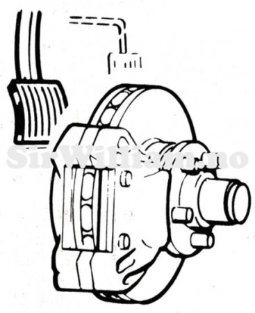 Bremsecaliper, fram, par