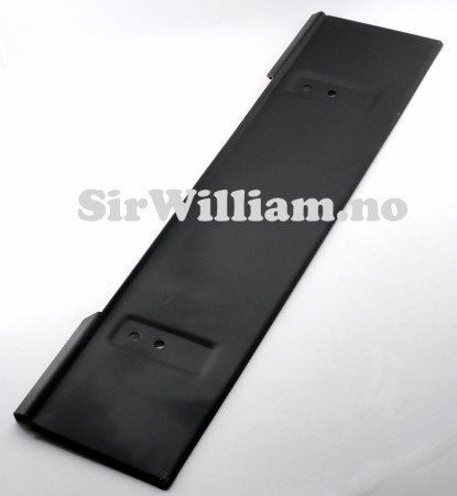 Skiltplate, fram