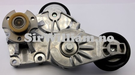 Brakett, strammer, løpehjul, viftelager