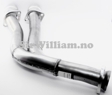 Nedløpsrør, rustfritt stål