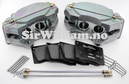 Caliper, front, ombyggingssett