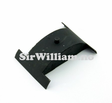 Gummistopper, bakaksel mot stropp