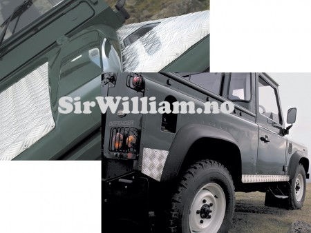 Ruteplatesett, D90, alu