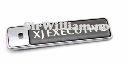 «XJ Executive» Emblem, bagasjelokk, med nøkkelhull