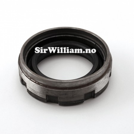 Simmerring, diff ut-aksling